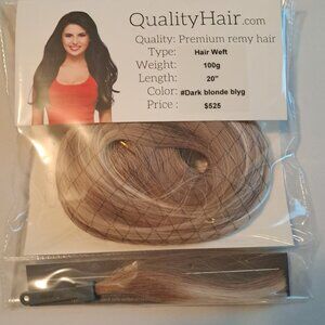 BRAND NEW Sew-in Weft- 100% Premium Remy Hair Extensions- 20-inch